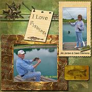 Dawn  and Jim Fishing